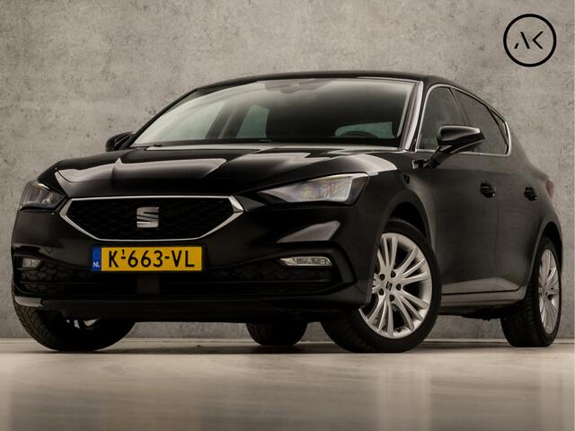 Seat LEON 1.0 TSI Style Launch Edition (VIRTUAL COCKPIT, 1e EIGENAAR, APPLE CARPLAY, GROOT NAVI, CLIMATE, CAMERA, GETINT GLAS, LED KOPLAMPEN, ADAPTIVE CRUISE, NIEUWSTAAT)