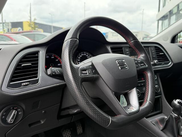Seat LEON BWJ 2016 1.4 150 PK EcoTSI FR APPLE CARPLAY | ANDROID AUTO | NAVI | CLIMA | CRUISE | STOELVERW. | HALF LEDER | LMV | PDC