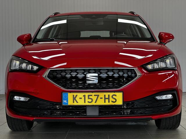 Seat LEON Sportstourer 1.0 TSI Reference/ NIEUW MODEL!/ 16'' LMV/ Keyless-GO/ Lane-Assist./ LED Koplampen/ Clima/ Cruise/ Elek. pakket/ Isofix/ Bluetooth/ Multi. LEDER. Stuur/ LED Mistl./ Dakrails.