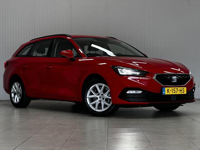 Seat LEON Sportstourer 1.0 TSI Reference/ NIEUW MODEL!/ 16'' LMV/ Keyless-GO/ Lane-Assist./ LED Koplampen/ Clima/ Cruise/ Elek. pakket/ Isofix/ Bluetooth/ Multi. LEDER. Stuur/ LED Mistl./ Dakrails.