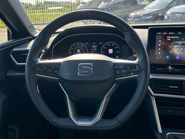 Seat LEON 1.0 TSI FR Business 110 pk | Verlengde garantie | Navigatie | Parkeersensoren achter | Full LED koplampen | Stoelverwarming |