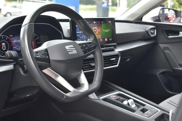 Seat LEON Sportstourer 1.5 eTSI Style | Navigatie | Virtual Dash | Cruise | Cupra velgen | 12 mnd BOVAG garantie Whatsapp 06-53188999