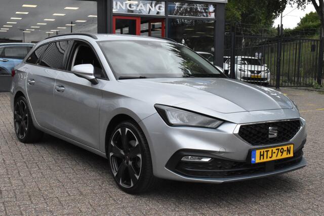 Seat LEON Sportstourer 1.5 eTSI Style | Navigatie | Virtual Dash | Cruise | Cupra velgen | 12 mnd BOVAG garantie Whatsapp 06-53188999
