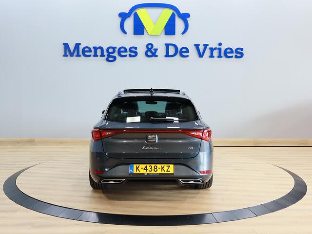 Seat LEON Sportstourer 1.5 eTSI FR Launch Edition Airco ECC | Panorama | Trekhaak | Virtual | LED | Adaptive Cruise | Sfeer | Isofix | NAP