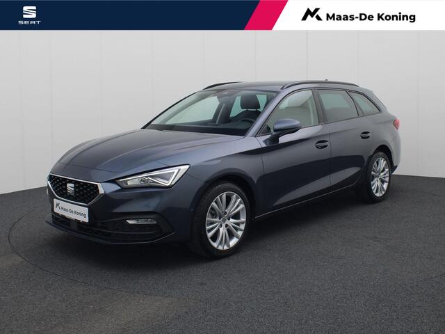 Seat LEON Sportstourer 1.5eTSI/150PK Style DSG · Camera + Parkeersensoren · Keyless · App connect · Garantie tot maart 2029