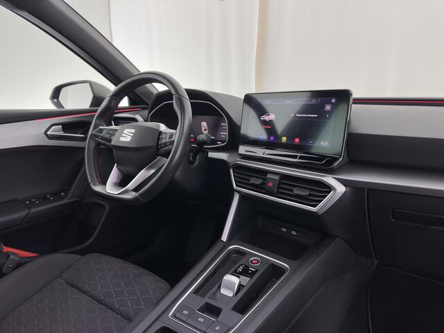 Seat LEON Sportstourer 2.0 TDI FR Business Intense Aut. (INCL-BTW) *PANO | FULL-LED | ADAPTIVE-CRUISE | DIGI-COCKPIT | NAVI-FULLMAP | LEATHER-MICROFIBRE | CARPLAY | KEYLESS | SHIFT-PADDLES | SPORT-SEATS | AMBIENT-LIGHT | CAMERA | 17''ALU | TO