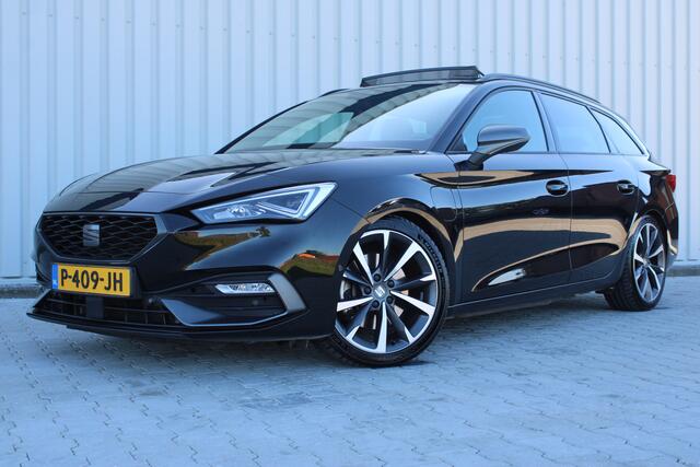 Seat LEON Sportstourer 1.4 TSI eHybrid PHEV FR | Incl. 12 maanden garantie | Adaptieve cruise control | Climate control | Stoel/stuur verwarming | DAb radio | Apple carplay/Android auto | Parkeercamera | Schuif/kantel dak |