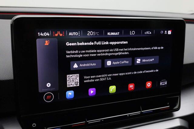 Seat LEON Sportstourer 1.5 eTSI 150 pk DSG FR Launch Edition | Stuur-/stoelverwarming | Achteruitrijcamera | Navigatie | Adaptive Cruise