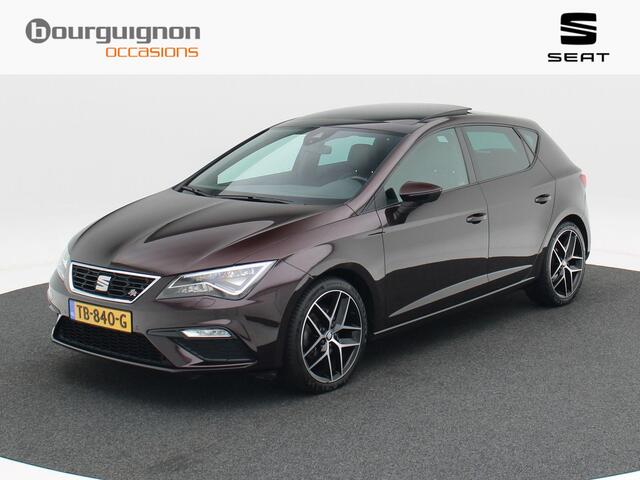 Seat LEON 1.4 TSi 150 Pk Automaat FR Business Intense | Elektrisch Panorama Dak | Parkeersensoren | Trekhaak | Privacy Glass | Stoel Verw. | Carplay | Navigatie | LED | 18 Inch
