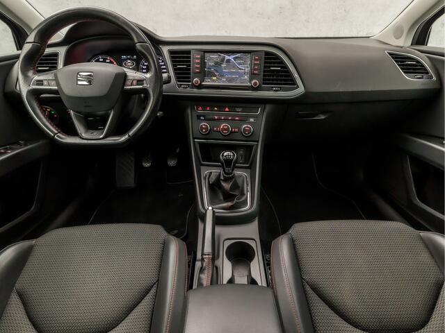Seat LEON ST 1.4 TSI ACT FR Dynamic (PANORAMADAK, GROOT NAVI, APPLE CARPLAY, SPORTSTOELEN, PARKEERSENSOREN, NIEUWE APK, CLIMATE CONTROL, NIEUWSTAAT)