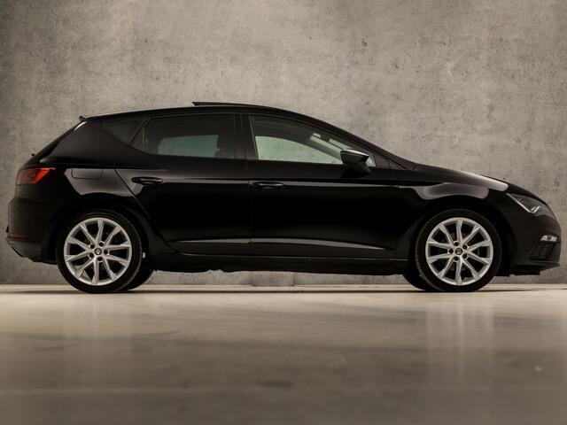 Seat LEON 1.5 TSI FR Sport 150Pk Automaat (SCHUIFDAK, APPLE CARPLAY, LEDER, CAMERA, BEATS AUDIO, STOELVERWARMING, SPORTSTOELEN, GETINT GLAS, LED KOPLAMPEN, LM VELGEN, CRUISE, NIEUWE APK, NIEUWSTAAT)
