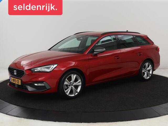 Seat LEON 1.5 TSI FR Business Intense | Trekhaak | Carplay | Adaptive cruise | Navigatie | Sportstoelen | Camera | Dodehoek detectie | Parkeerhulp | DAB | Full LED