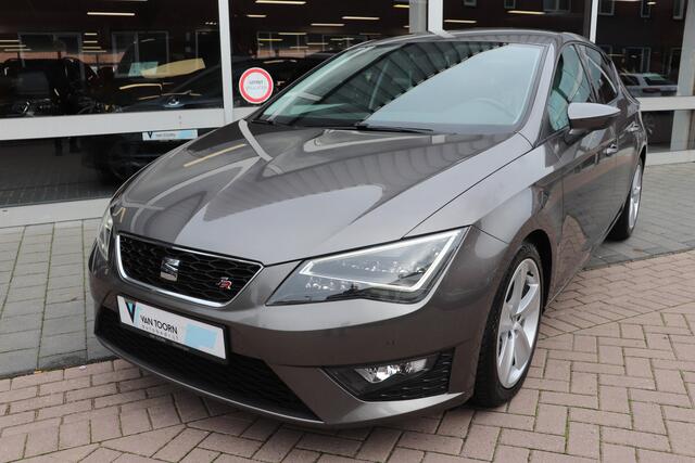 Seat LEON 1.4 EcoTSI FR Connect Dealer onderhouden, Navigatie, Full-led.