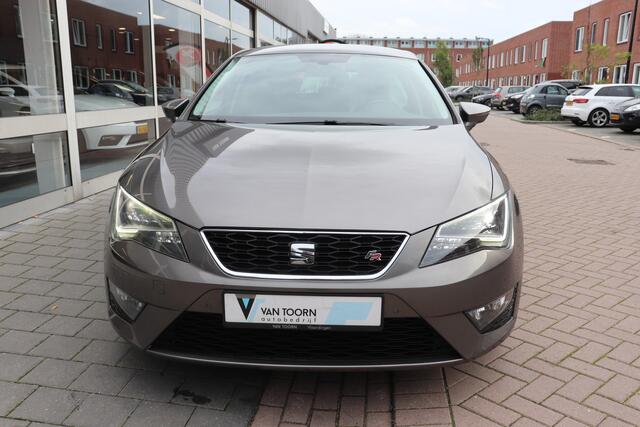 Seat LEON 1.4 EcoTSI FR Connect Dealer onderhouden, Navigatie, Full-led.