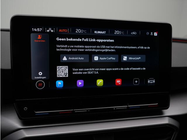Seat LEON Sportstourer 1.5 eTSI 150 pk DSG FR Business Intense | Stuur-/stoelverwarming | Achteruitrijcamera | Navigatie