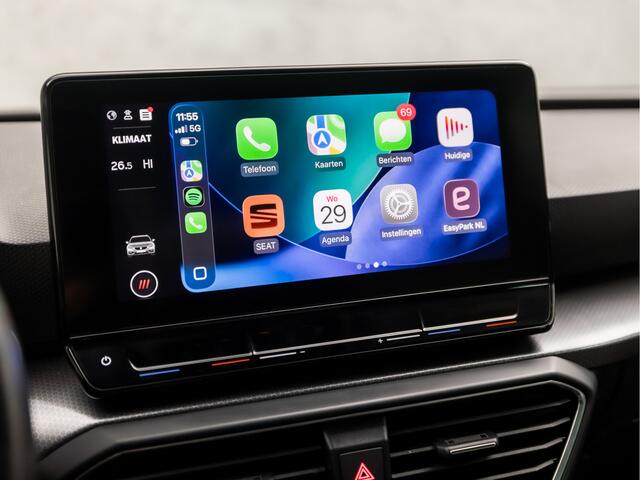 Seat LEON Sportstourer 1.5 TSI Sport 150Pk (VIRTUAL COCKPIT, APPLE CARPLAY, GROOT NAVI, TREKHAAK, CAMERA, SPORTSTOELEN, ADAPTIVE CRUISE, GETINT GLAS, NIEUWSTAAT)