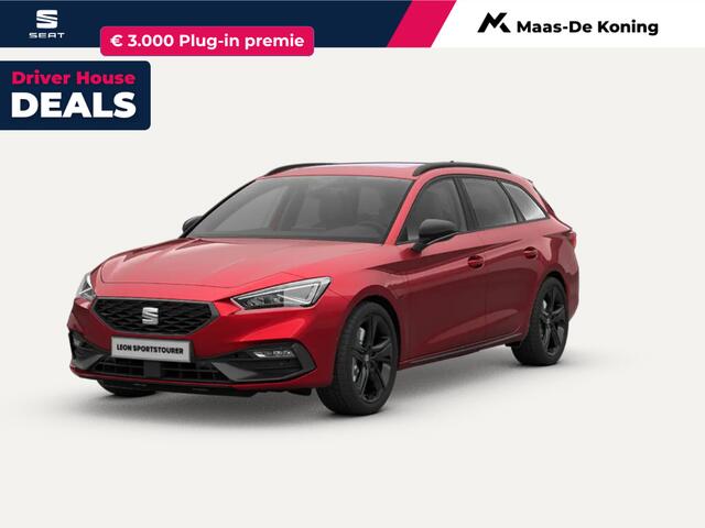 Seat LEON Sportstourer FR Business 1.5 TSI eHybrid 150 kW / 204 PK Statio | Desire Red | Black Pakket | Dinamica Interieur
