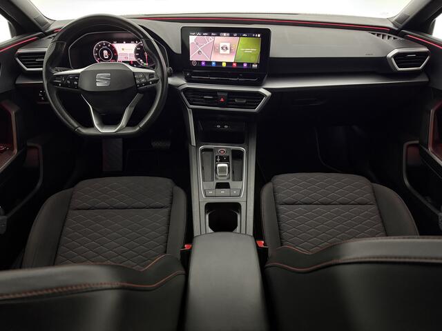 Seat LEON 1.5 eTSI FR 150PK | Virtual | Camera | Sfeer | Adap. Cruise | Stoel/Stuurverw. | Trekh. | Carplay | Keyless | NAP