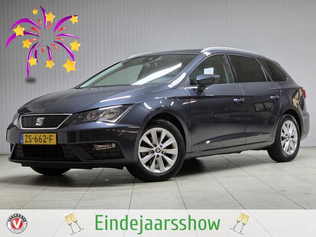 Seat LEON ST 1.0 EcoTSI Style Business Intense/ Facelift/ Lane-Assist./ 16'' LMV/ Keyless/ Navi/ Clima/ Cruise/ Elek. pakket/ Isofix/ Bluetooth/ Multi. LEDER. Stuur/ Mistl./ PDC V+A/ Extra getint glas.
