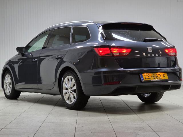 Seat LEON ST 1.0 EcoTSI Style Business Intense/ Facelift/ Lane-Assist./ 16'' LMV/ Keyless/ Navi/ Clima/ Cruise/ Elek. pakket/ Isofix/ Bluetooth/ Multi. LEDER. Stuur/ Mistl./ PDC V+A/ Extra getint glas.