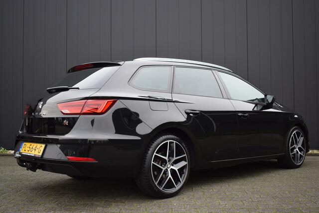 Seat LEON ST 1.4 TSi 150pk FR LED | Leder/Alcantara | Carplay | Sfeerverlichting | Camera | Trekhaak