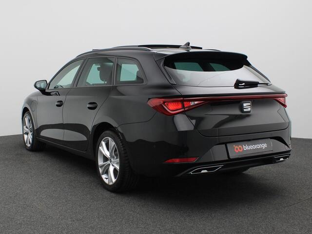 Seat LEON Sportstourer 1.4 TSI eHybrid PHEV FR Business Intense 204PK DSG SOH 87%, Panorama Dak, Elektr. Achterklep, Achteruitrijcamera, Keyless, Adaptieve Cruise Controle, Stoel-stuurverwarming, 17" LM Velgen