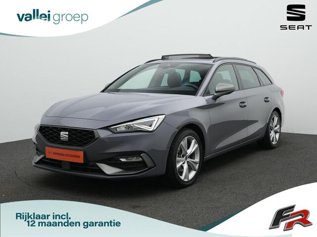 Seat LEON Sportstourer 1.0 TSI 110 pk FR Business Intense | Panoramadak | Trekhaak | Achteruitrijcamera | Adaptive Cruise | Navigatie