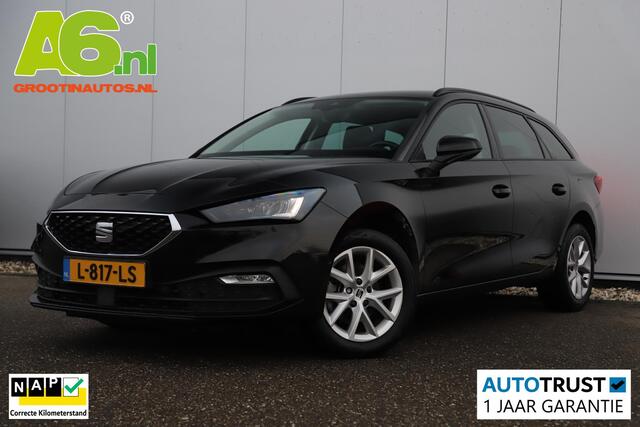 Seat LEON Sportstourer 1.5 eTSI Style Business Intense 150PK DSG Automaat LED Navigatie Achteruitrijcamera Climate Adaptive Cruise Control 16 inch LMV Carplay Android