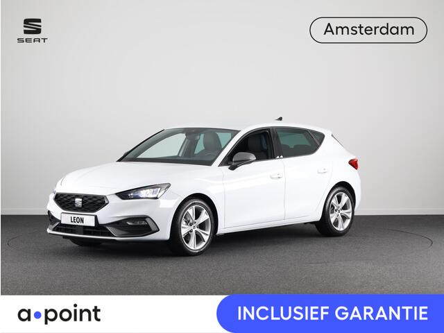 Seat LEON FR 1.0 TSI Hatchback 110 pk | Verlengde garantie | Navigatie via App | Parkeersensoren achter | Autom. airco (3 zones) | LED koplampen |