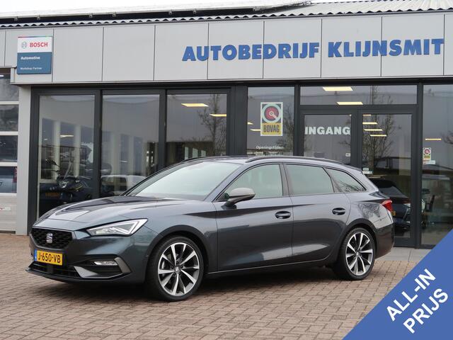 Seat LEON Sportstourer 1.5 TSI FR Launch Edition | Leder | Camera | Stuur-Stoelverw | 18 inch |