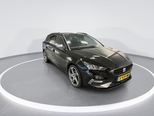 Seat LEON Sportstourer 1.0 eTSI 110pk DSG Style Business Intense · Apple/Android Car Play · Navigatie · P-Sensoren · Cruise Control · Sfeerverlichting · 18'' Inch · Garantie t/m 16-01-2028 of 100.000km