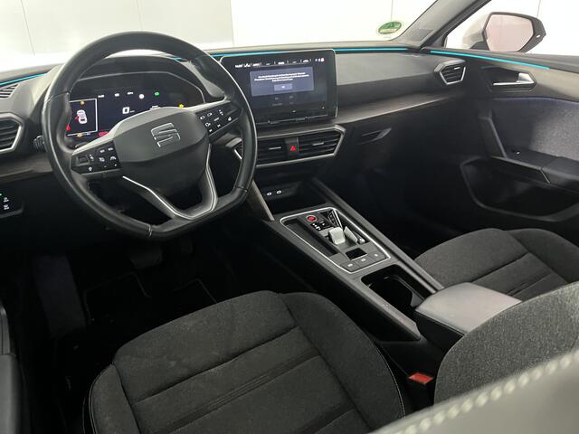 Seat LEON Sportstourer 1.4 TSI eHybrid PHEV Xcellence / AUTOMAAT/ PANO/ STUUR+STOELVERWARM./ PARK.SENSOREN/ CAMERA/ ACC/ DODEHOEK/ FULL LINK/ DIGITAL DASH/ RIJ-MODI/ NAVI/ DAB/ CLIMA/ LED/ ISOFIX/ 17'' LMV