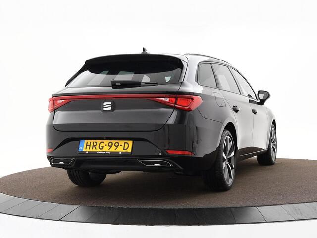 Seat LEON Sportstourer 1.5 TSI 204pk DSG e-Hybrid FR Business · Camera · Apple/Android Car Play · Elek. Trekhaak · Navigatie · Dodehoek Detectie · 18'' Inch · Garantie t/m 18-06-2029 of 100.000km