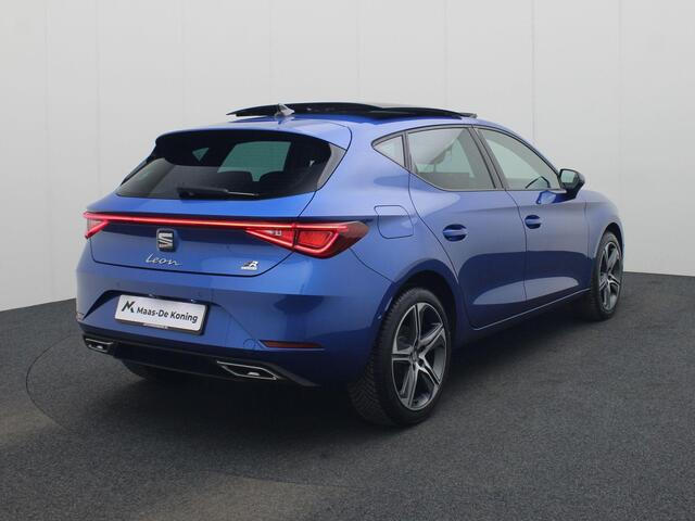 Seat LEON 1.5 TSIe-Hybrid 150kW/204PK FR PHEV First Edition · Panoramadak · Navigatie · Apple/Android Car Play · Stoelverwarming 3 Garantie t/m 27-12-2028 of 100000km