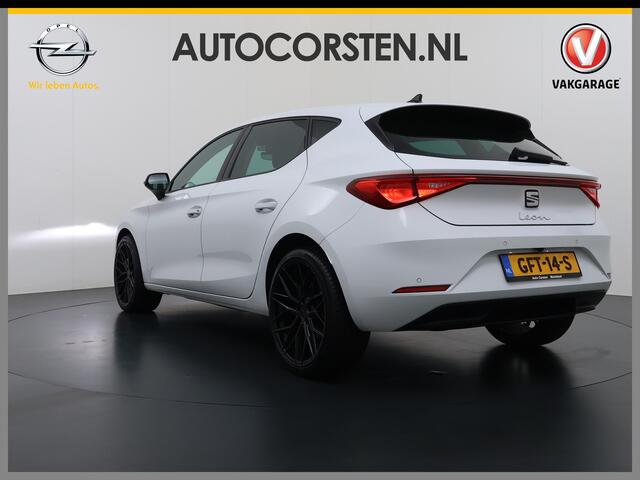 Seat LEON 1.0TSI Adap.Cruise Apple Carplay Android Auto Navi* Ecc Camera Stoel+Stuurverwarming Pdc Business Lmv 19" Isofix DAB Led Front Assist Keyless-Go