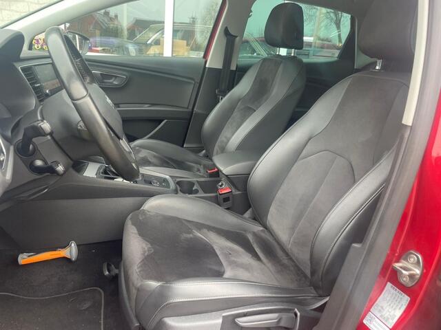 Seat LEON 1.0 ECO TSI STYLE Business Intense Automaat! Pano Cruise Clima Carplay Alcantara