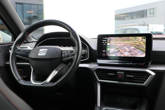 Seat LEON SPORTSTOURER 1.5 eTSI FR BUSINESS INTENSE CARPLAY|ADAPT CRUISE|TREKHAAK|STOEL/STUUR VERW