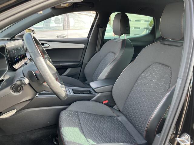 Seat LEON 1.5 eTSI FR Business Intense / AUTOMAAT/ 18" LMV/ ACC/ STUUR+STOELVERWARMING/ PARK.SENSOREN V+A/ CAMERA/ FULL LINK/ DODEHOEK/ KEYLESS/ VIRTUAL COCKPIT/ RIJ-MODI/ NAVI/ DAB/ CLIMA/ LED