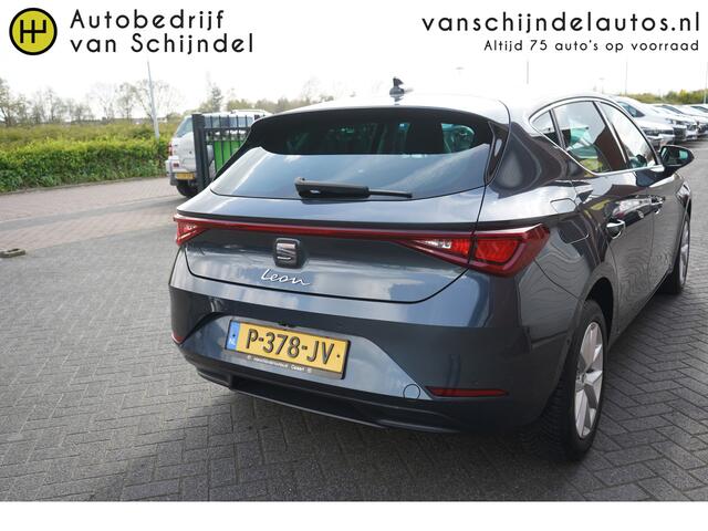 Seat LEON 1.5 TSI 131PK STYLE LUXE STOEL+STUURVERWARMING CAMERA VIRTUEEL COCKPIT FULL LED ANDROID/APPLECARPLAY NAVI CRUISECONTROL PDC V+A LMV ENZ...