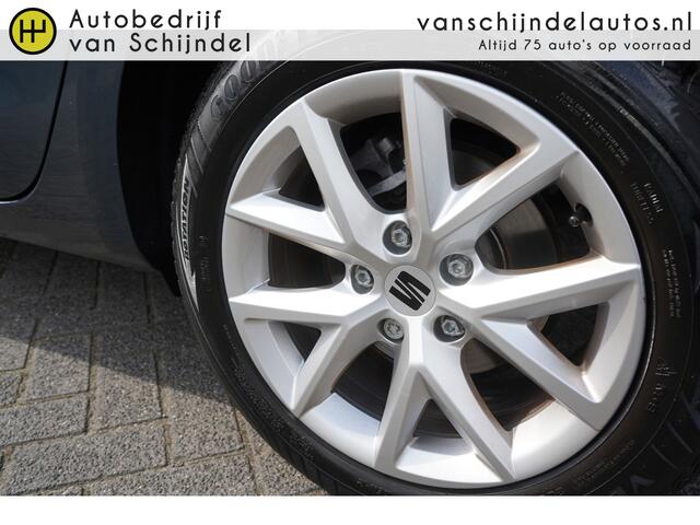 Seat LEON 1.5 TSI 131PK STYLE LUXE STOEL+STUURVERWARMING CAMERA VIRTUEEL COCKPIT FULL LED ANDROID/APPLECARPLAY NAVI CRUISECONTROL PDC V+A LMV ENZ...