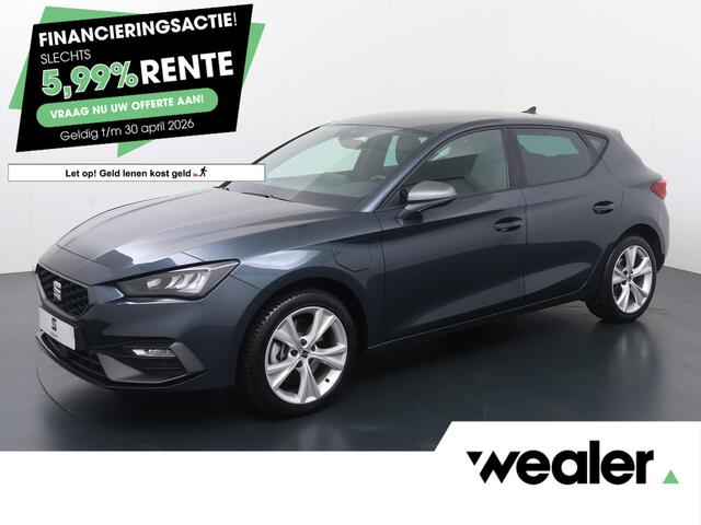 Seat LEON 1.5 TSI e-Hybrid FR PHEV First Edition | 204 PK | SoH 100% | Automaat | Dodehoek detectie | Adaptive cruise control | Apple Carplay/Android Auto |