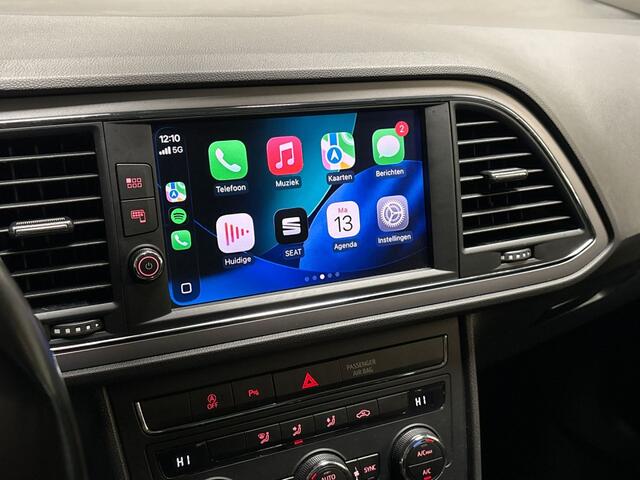 Seat LEON 1.0 TSI Intense Sport (APPLE CARPLAY, NAVIGATIE, CLIMATE, GETINT GLAS, SPORTSTOELEN, KEYLESS, PARKEERSENSOREN, ADAPTIVE CRUISE, NIEUWE APK, NIEUWSTAAT)