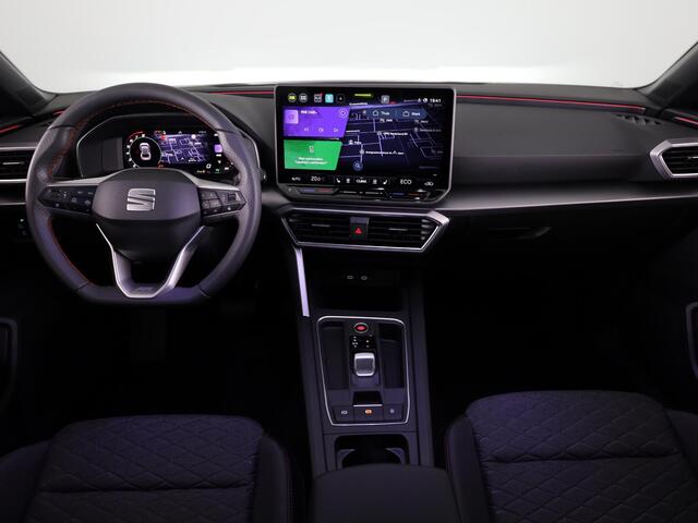 Seat LEON 1.5 TSI e-Hybrid FR Business | Technology Pack | Draadloze Carplay | Sportstoelen vóór | Dodehoeksensor (Side Assist)