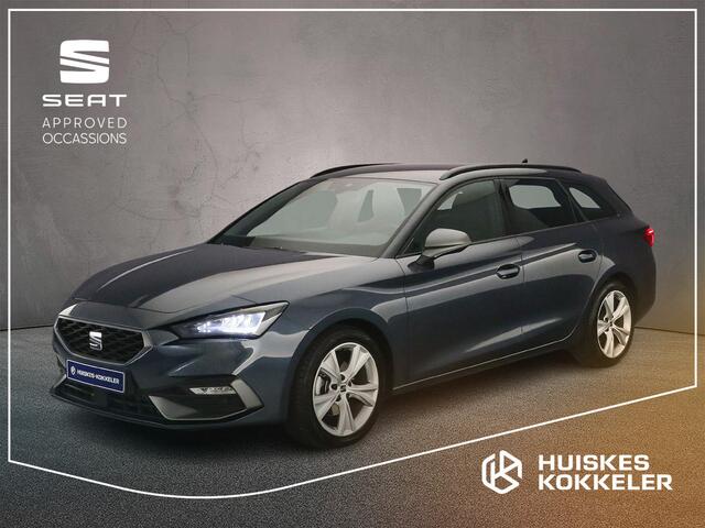 Seat LEON Sportstourer FR 1.5 TSI 115pk Cruise control, Parkeersensoren, App connect, LED koplampen, Airco, DAB, Radio, Bluetooth