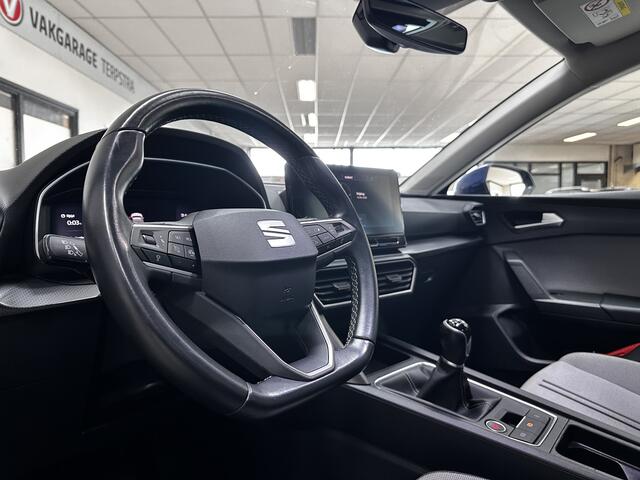 Seat LEON Sportstourer 1.5 TSI Style Business Intense/ Virtual-Dashb./ 16'' LMV/ LED Koplampen/ Keyless-GO/ Adaptive Cruise/ Apple + Android/ Extra getint glas/ Camera/ Lane-Assist./ Navi/ Grootlicht Assist.