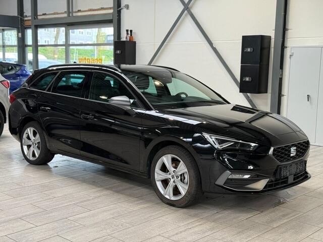 Seat LEON Sportstourer 1.5 TSI e-Hybrid 204pk FR Business | Trekhaak | Stoel // stuurwiel verwarming | Adapt. Cruise | Camera | 1/2 leer | Fabrieksgarantie t/m 05-2029 |