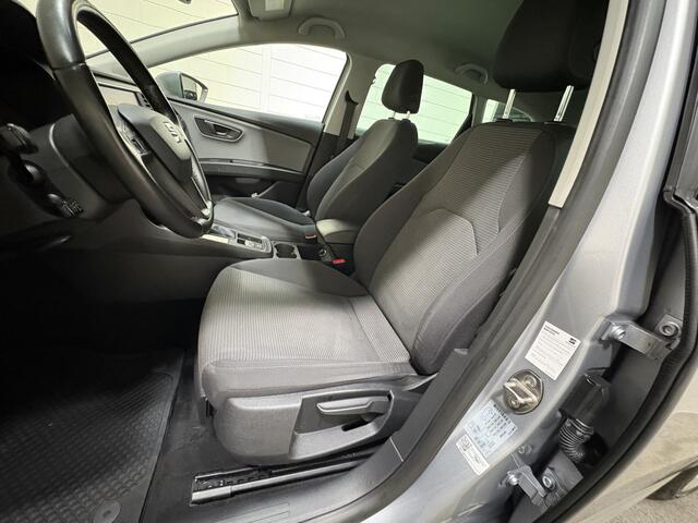 Seat LEON ST 1.0 EcoTSI Style Business Intense, Automaat, 18 inch, Navi, Cruise, Trekhaak, Clima, Isofix, Volledig onderhouden, Prijs incl. apk, beurt 3 mnd garantie