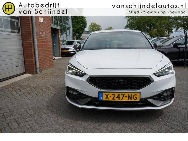 Seat LEON 1.0 E-TSI 111PK AUTOMAAT FR SPORT BUSINESS INTENSE ORIGINEEL NEDERLANDS FULL LED CAMERA 18INCH 4X ALL SEASON ANDROID/APPLECARPLAY NAVI CLIMA CRUISE BLUETOOTH PDC V+A+ASSIST ENZ...