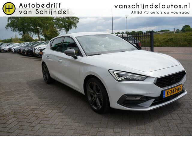 Seat LEON 1.0 E-TSI 111PK AUTOMAAT FR SPORT BUSINESS INTENSE ORIGINEEL NEDERLANDS FULL LED CAMERA 18INCH 4X ALL SEASON ANDROID/APPLECARPLAY NAVI CLIMA CRUISE BLUETOOTH PDC V+A+ASSIST ENZ...