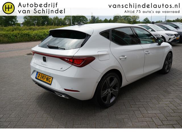 Seat LEON 1.0 E-TSI 111PK AUTOMAAT FR SPORT BUSINESS INTENSE ORIGINEEL NEDERLANDS FULL LED CAMERA 18INCH 4X ALL SEASON ANDROID/APPLECARPLAY NAVI CLIMA CRUISE BLUETOOTH PDC V+A+ASSIST ENZ...